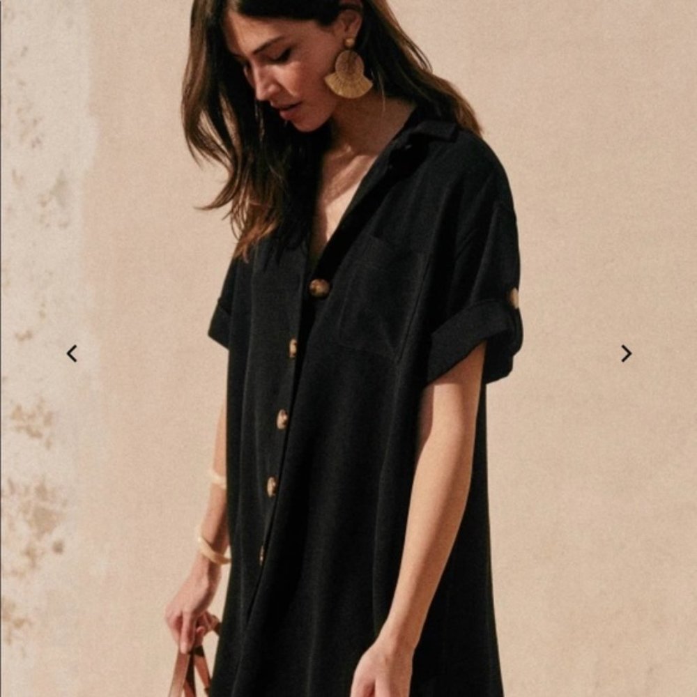 Sezane - Sofia Dress Black